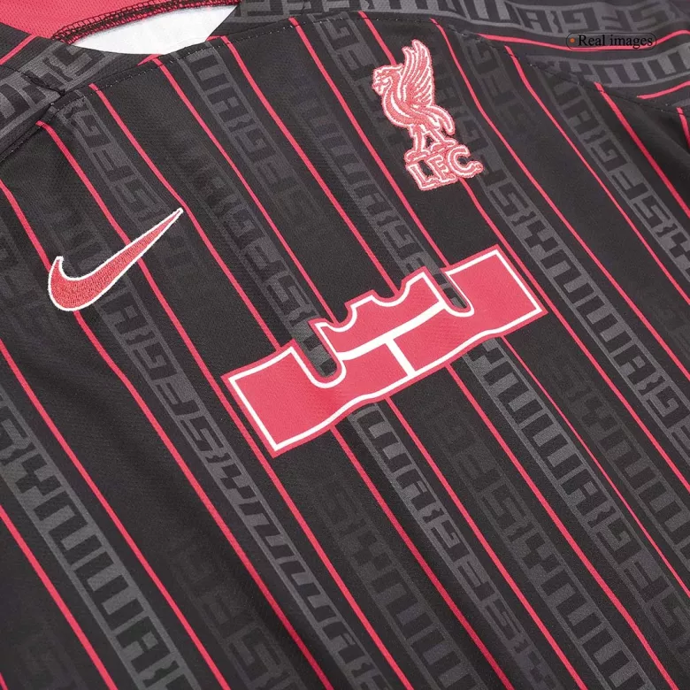 Liverpool X LeBron James Pre-Match Kids Jerseys Kit 2022/23 - vstockx