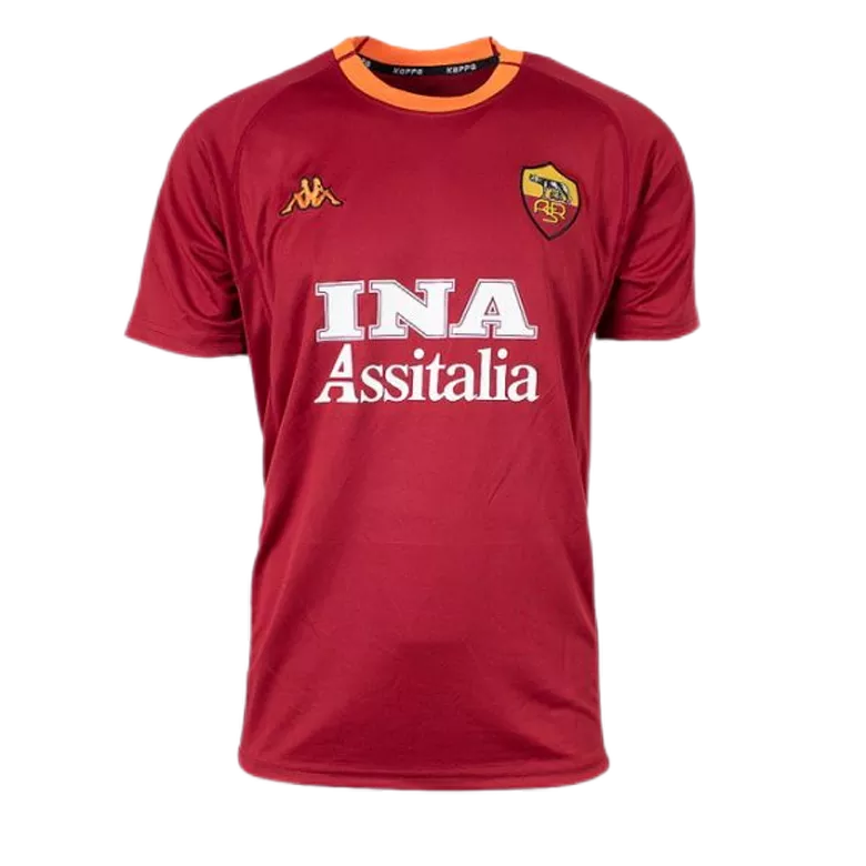 Roma Home Soccer Jersey 2000/01 - vstockx