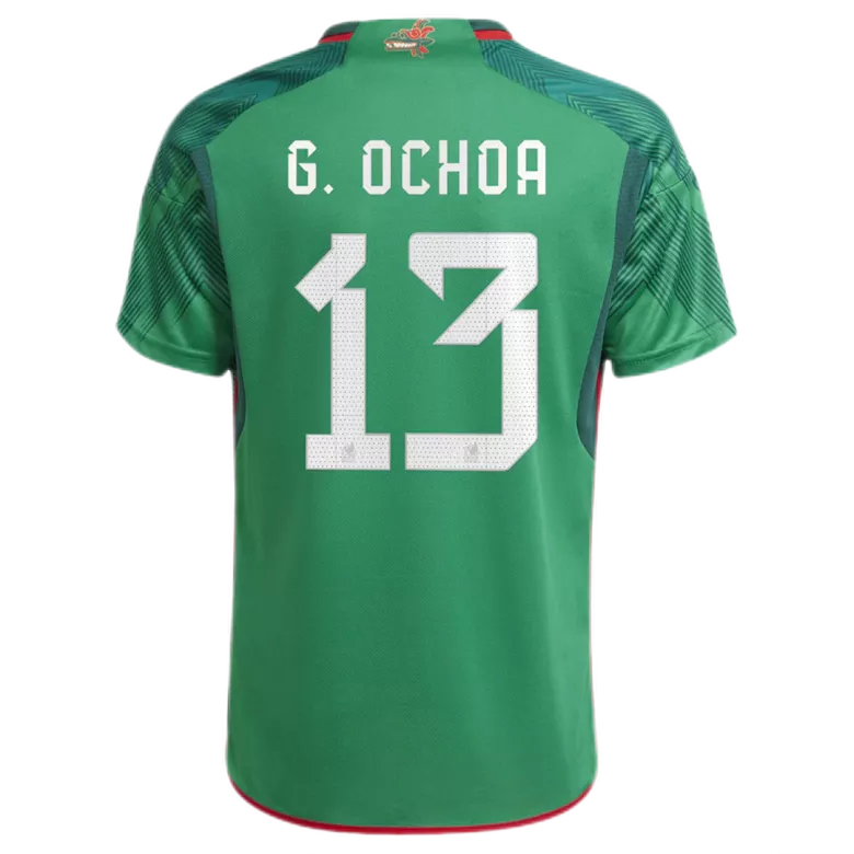 G.OCHOA #13 Mexico Home Jersey World Cup 2022 - vstockx