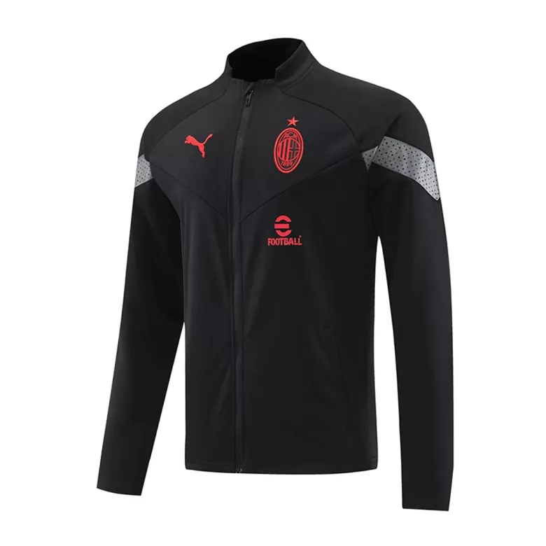 AC Milan Jacket Tracksuit 2022 Black - vstockx