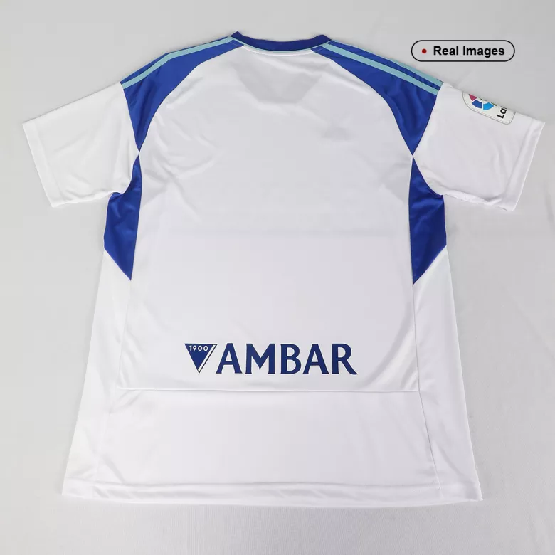Real Zaragoza Home Soccer Jersey 2022/23 - vstockx