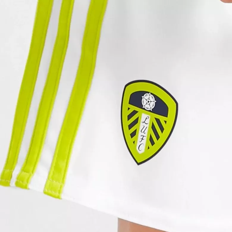 Leeds United Home Kids Soccer Jerseys Kit 2021/22 - vstockx