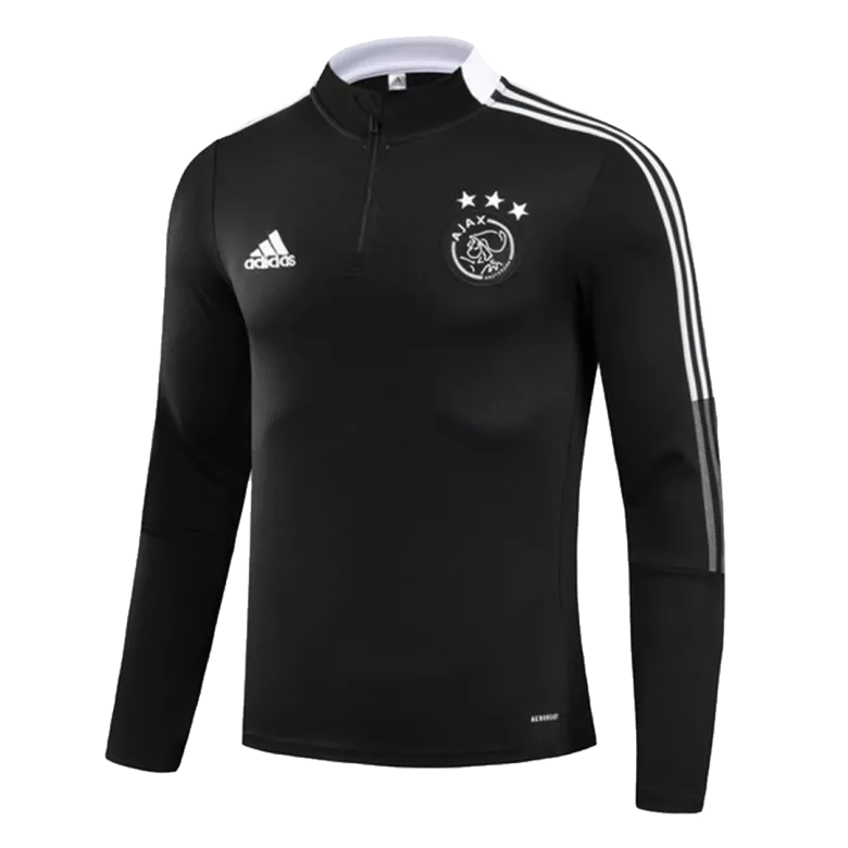 Ajax 1/4 Zip Tracksuit 2021/22 Black - vstockx