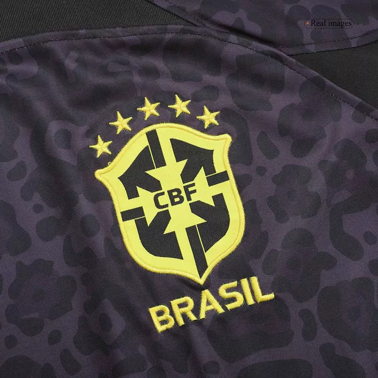 Brazil Goalkeeper Jersey Shirt World Cup 2022 - vstockx