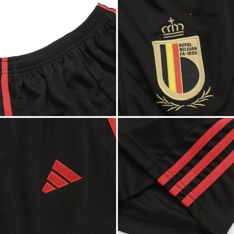 Belgium Home World Cup Kids Jerseys Kit 2022 - vstockx