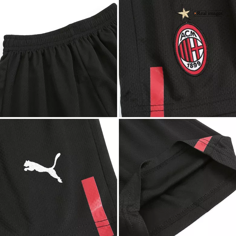 AC Milan Home Kids Soccer Jerseys Kit 2022/23 - vstockx