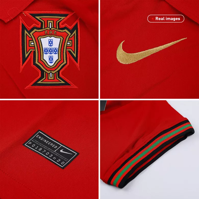 B.FERNANDES #11 Portugal Home Soccer Jersey 2020 - vstockx