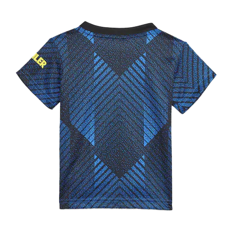 Manchester United Third Away Kids Soccer Jerseys Full Kit 2021/22 - vstockx