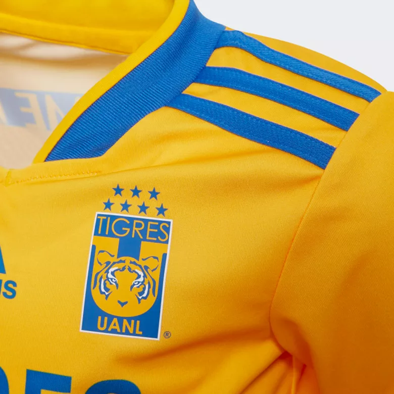 Tigres UANL Home Kids Soccer Jerseys Kit 2021/22 - vstockx