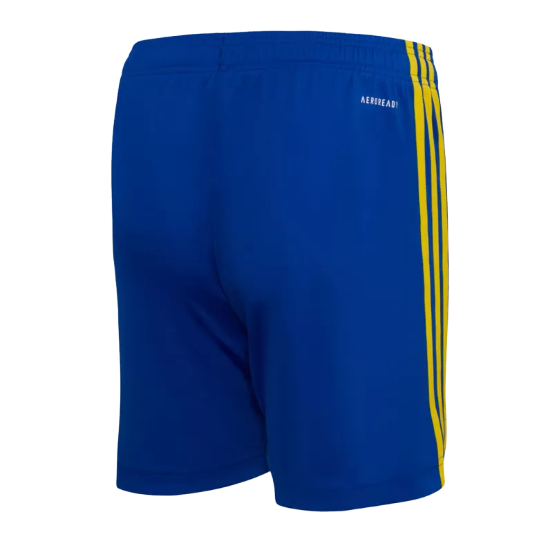 Boca Juniors Home Soccer Shorts 2021/22 - vstockx