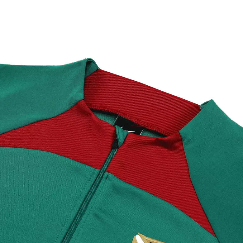 Portugal 1/4 Zip Tracksuit 2022 Green - vstockx