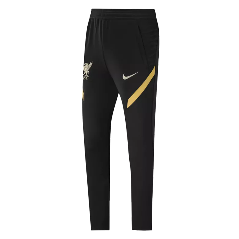 Liverpool 1/4 Zip Tracksuit 2021/22 Black - vstockx