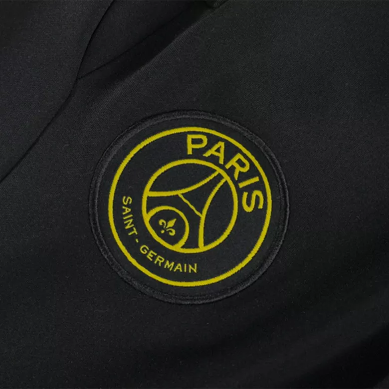 PSG 1/4 Zip Tracksuit 2023/24 Kids Black - vstockx
