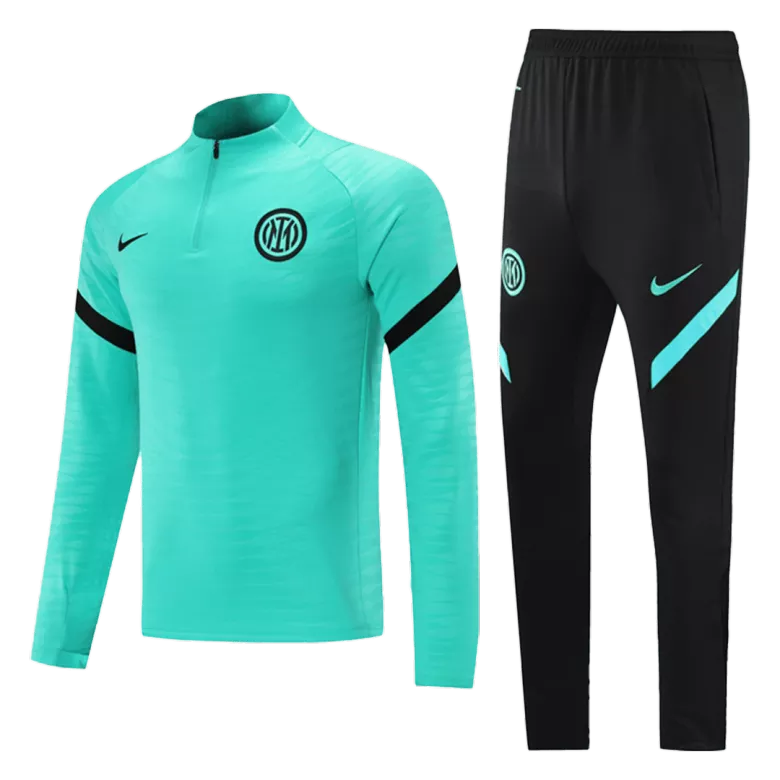 Inter Milan 1/4 Zip Tracksuit 2022/23 Green - vstockx