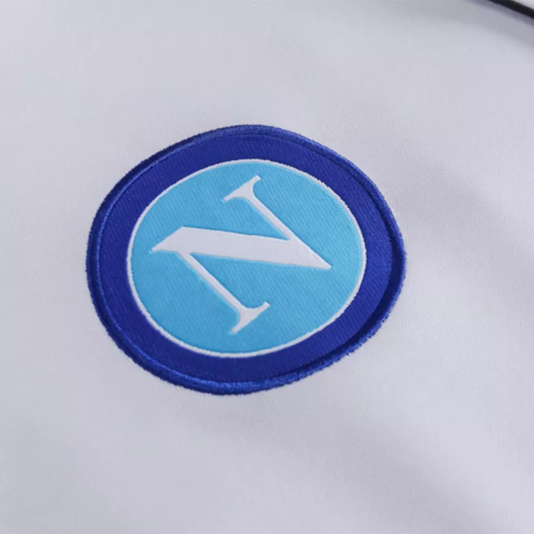 Napoli 1/4 Zip Tracksuit 2023/24 White - vstockx