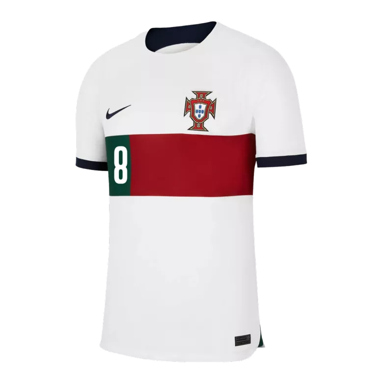 B.FERNANDES #8 Portugal Away Jersey World Cup 2022 - vstockx