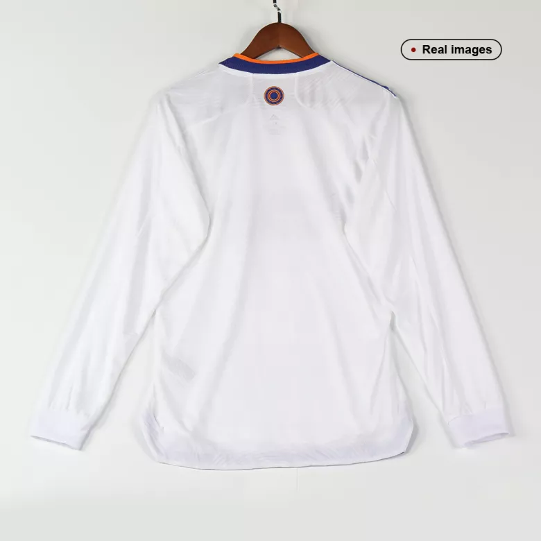 Authentic Real Madrid Home Long Sleeve Soccer Jersey 2021/22 - vstockx