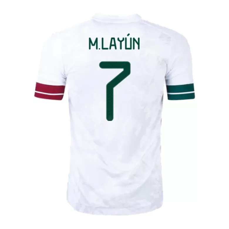 M.LAY�~N #7 Mexico Away Soccer Jersey 2020 - vstockx