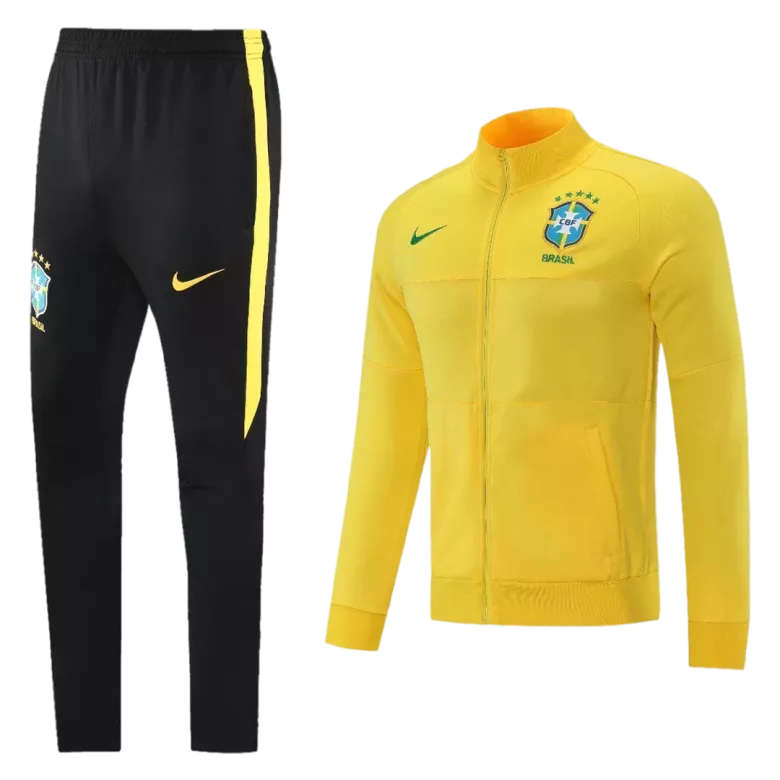 Brazil Jacket Tracksuit 2021/22 Yellow - vstockx