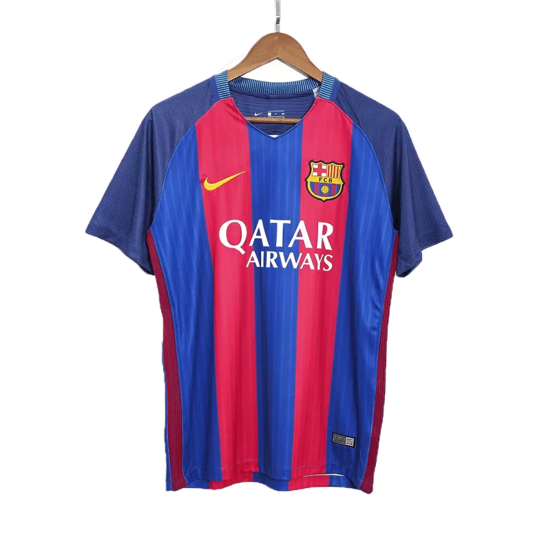 Vintage Soccer Jersey Barcelona Home 2016/17 - vstockx