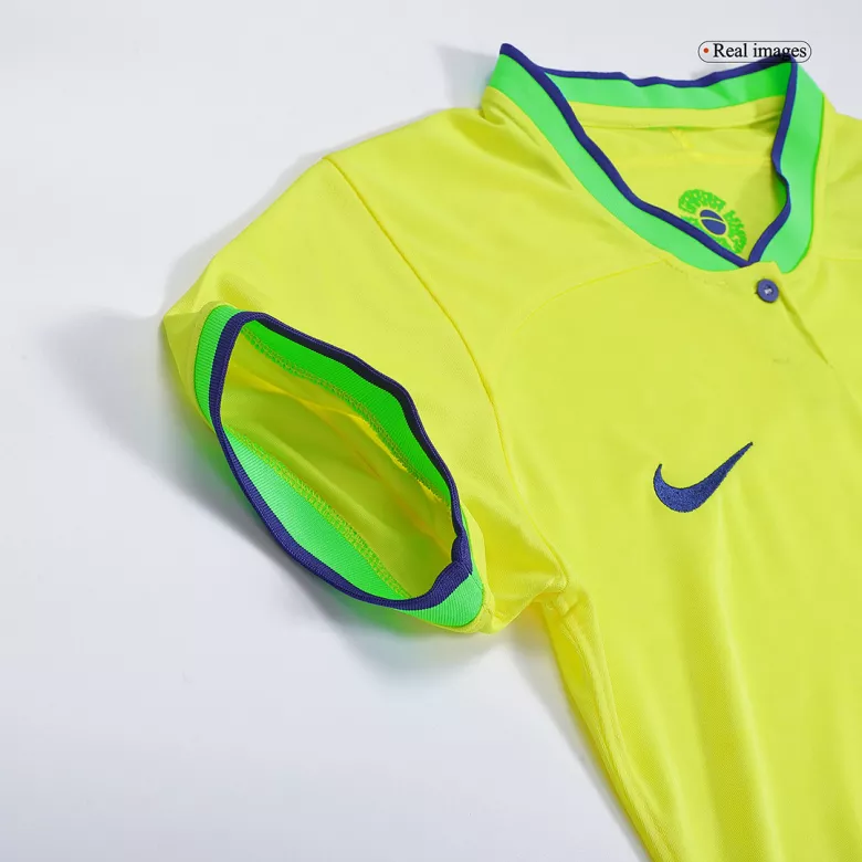 Brazil Home Jersey World Cup 2022 Women - vstockx