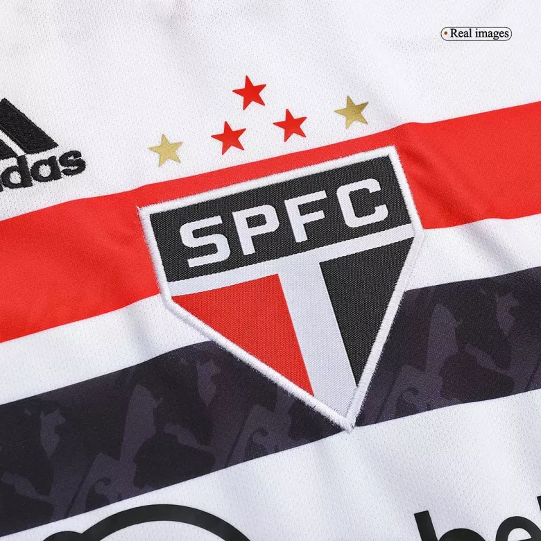 Sao Paulo FC Home Kids Soccer Jerseys Kit 2022/23 - vstockx