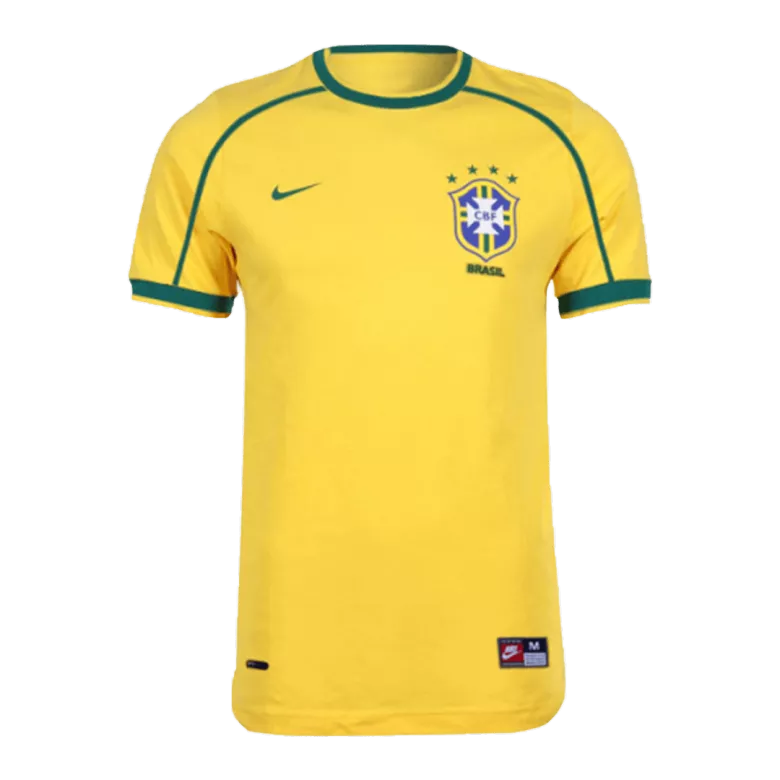Vintage Soccer Jersey Brazil Home 1998              �� - vstockx