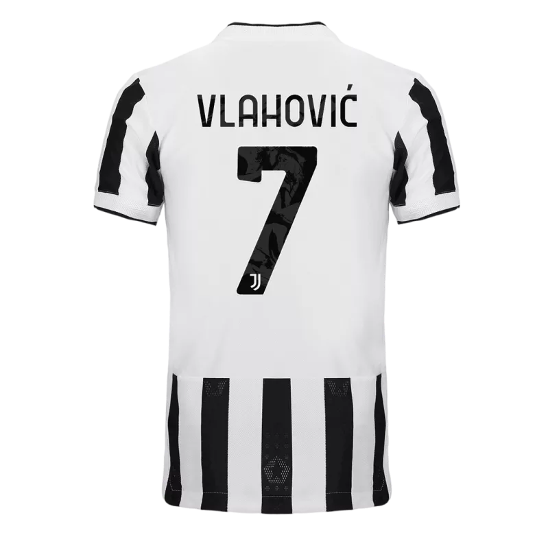 VLAHOVI? #7 Juventus Home Authentic Soccer Jersey 2021/22 - vstockx