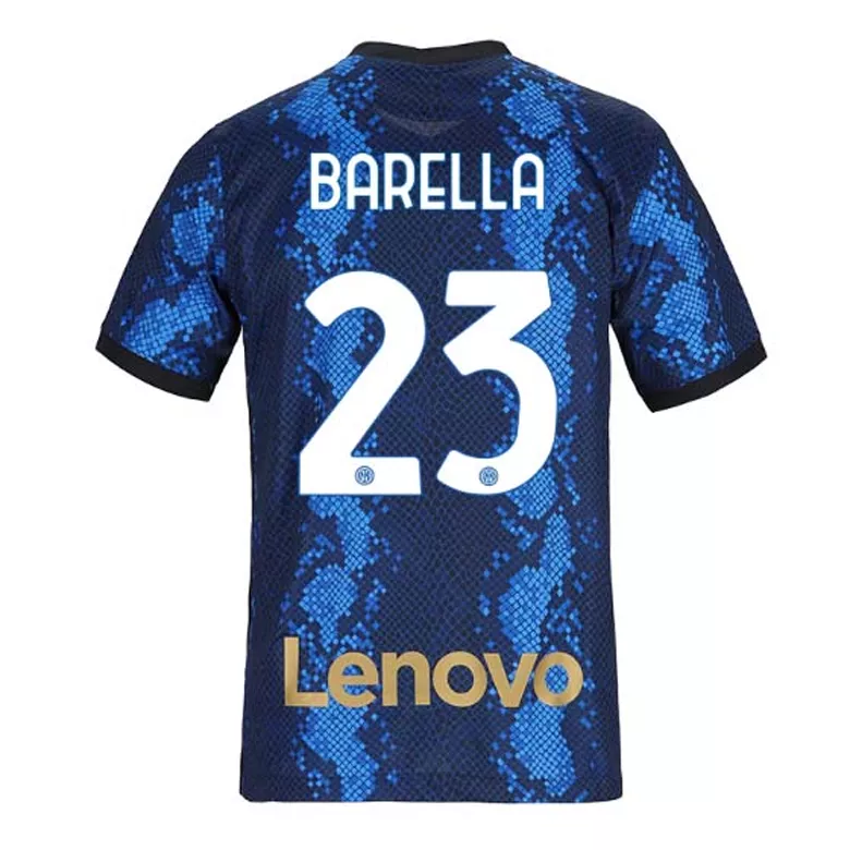 BARELLA #23 Inter Milan Home Soccer Jersey 2021/22 - vstockx