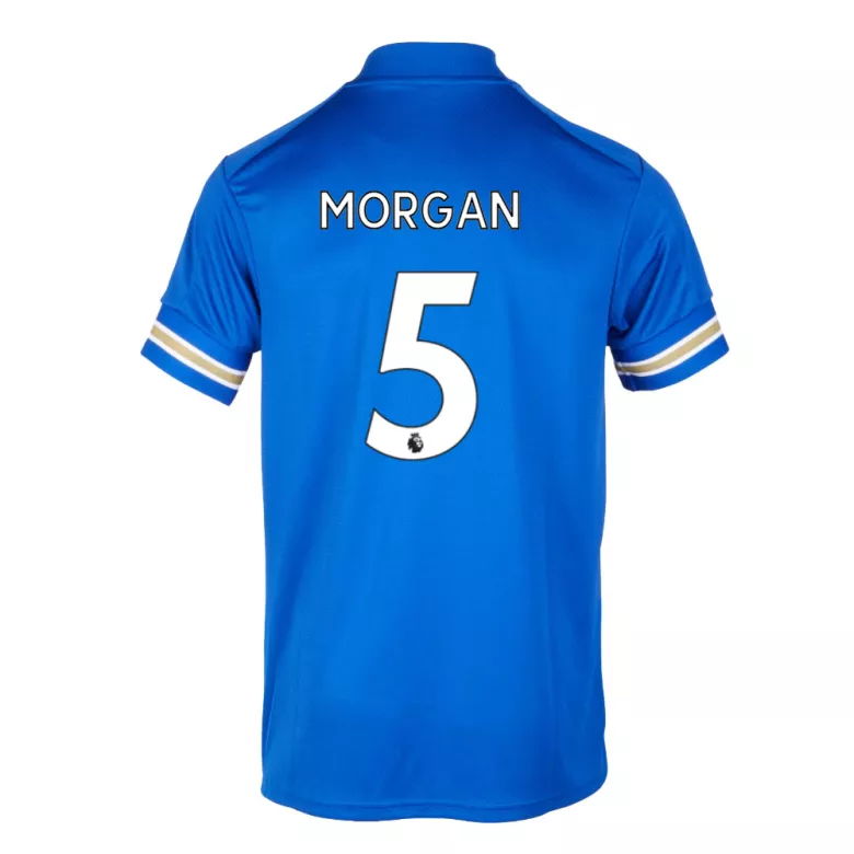 MORGAN #5 Leicester City Home Soccer Jersey 2020/21 - vstockx