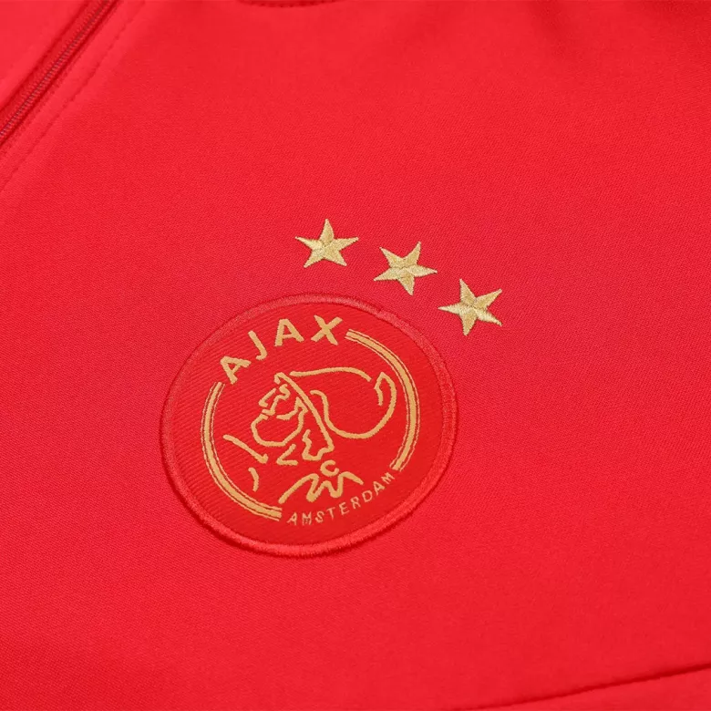 Ajax 1/4 Zip Tracksuit 2022/23 Red - vstockx