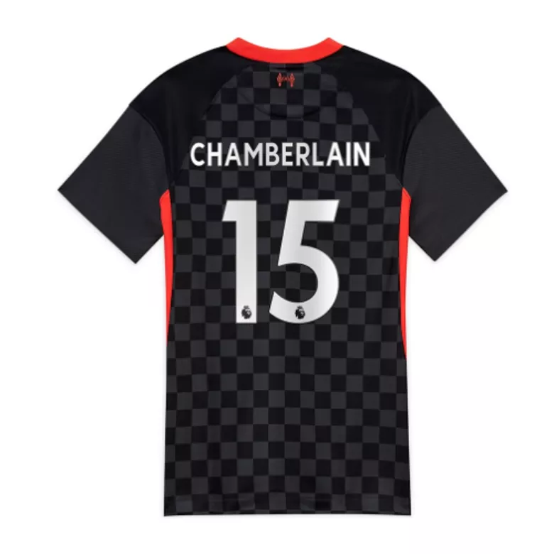 CHAMBERLAIN #15 Liverpool Third Away Soccer Jersey 2020/21 - vstockx