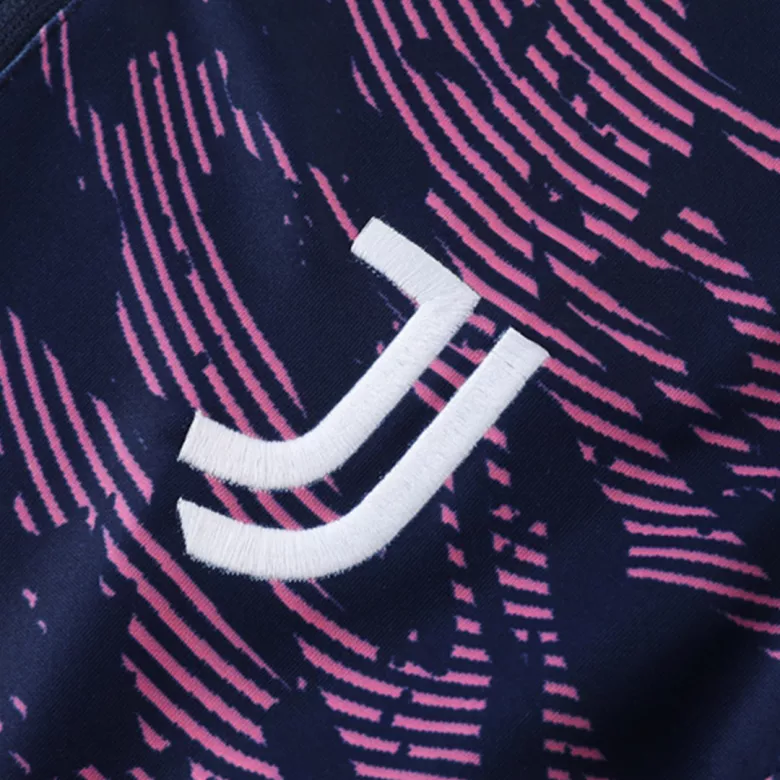 Juventus 1/4 Zip Tracksuit 2022/23 Royal Blue - vstockx