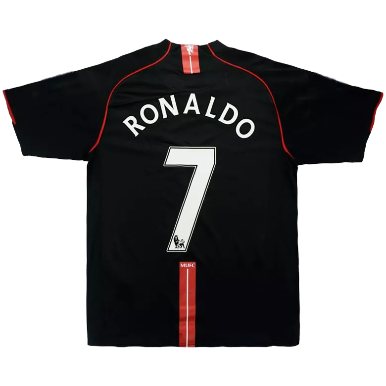 Vintage Soccer Jersey RONALDO #7 Manchester United Away 2007/08 - vstockx