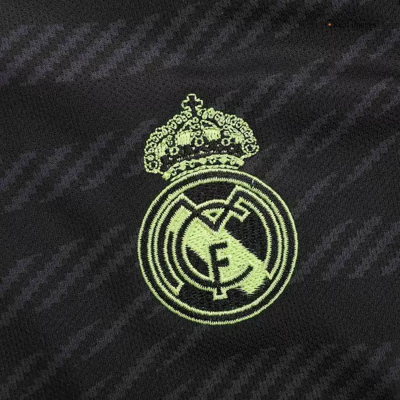 ALABA #4 Real Madrid Third Away Kids Jerseys Kit 2022/23 - vstockx