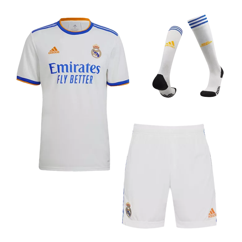 Real Madrid Home Jerseys Kit 2021/22 - vstockx