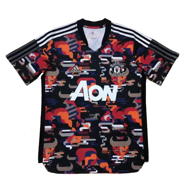 Manchester United Pre-Match Soccer Jersey 2021 - vstockx