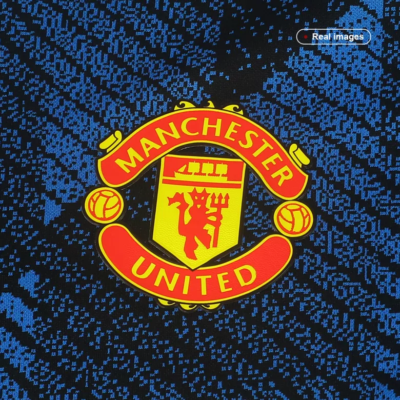 Authentic Manchester United Third Away Long Sleeve Soccer Jersey 2021/22 - vstockx