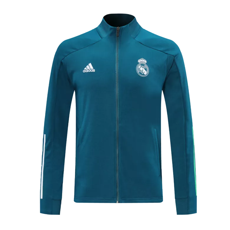 Real Madrid Track Jacket 2020/21 - Navy - vstockx