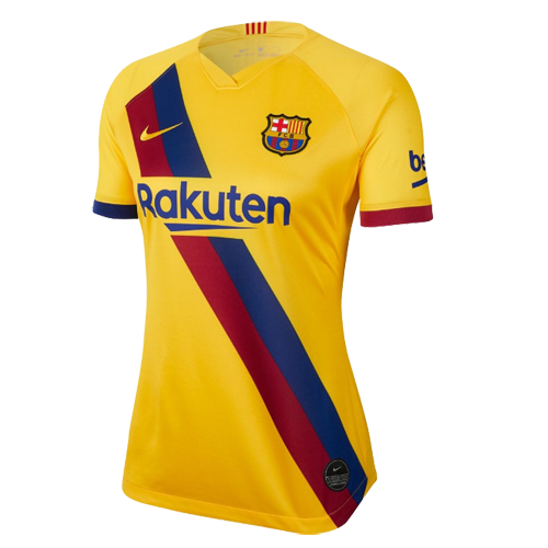 Barcelona Away Long Sleeve Soccer Jersey 2019/20 Women - vstockx