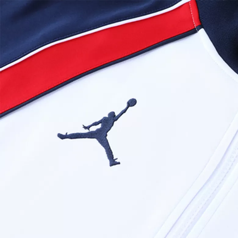 PSG Pre-Match Track Jacket 2021/22 - White&Dark blue - vstockx