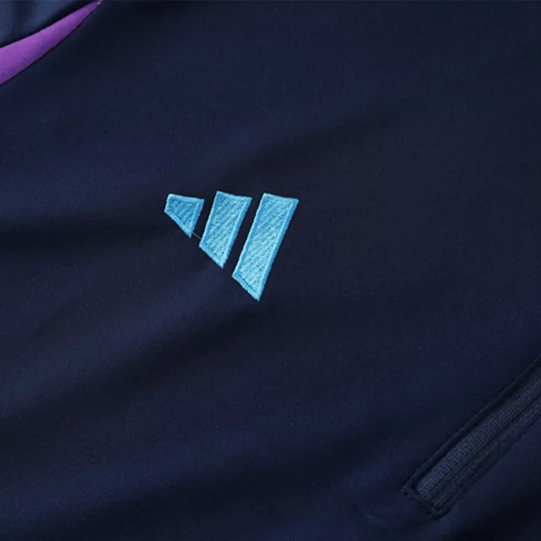 Argentina 1/4 Zip Tracksuit 2022/23 Royal Blue- Three Stars - vstockx