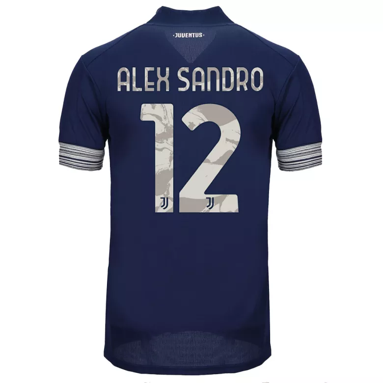 ALEX SANDRO #12 Juventus Away Soccer Jersey 2020/21 - vstockx
