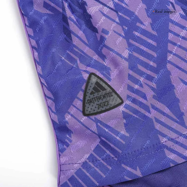 DI MARIA #11 Argentina Away Authentic Jersey World Cup 2022 - vstockx