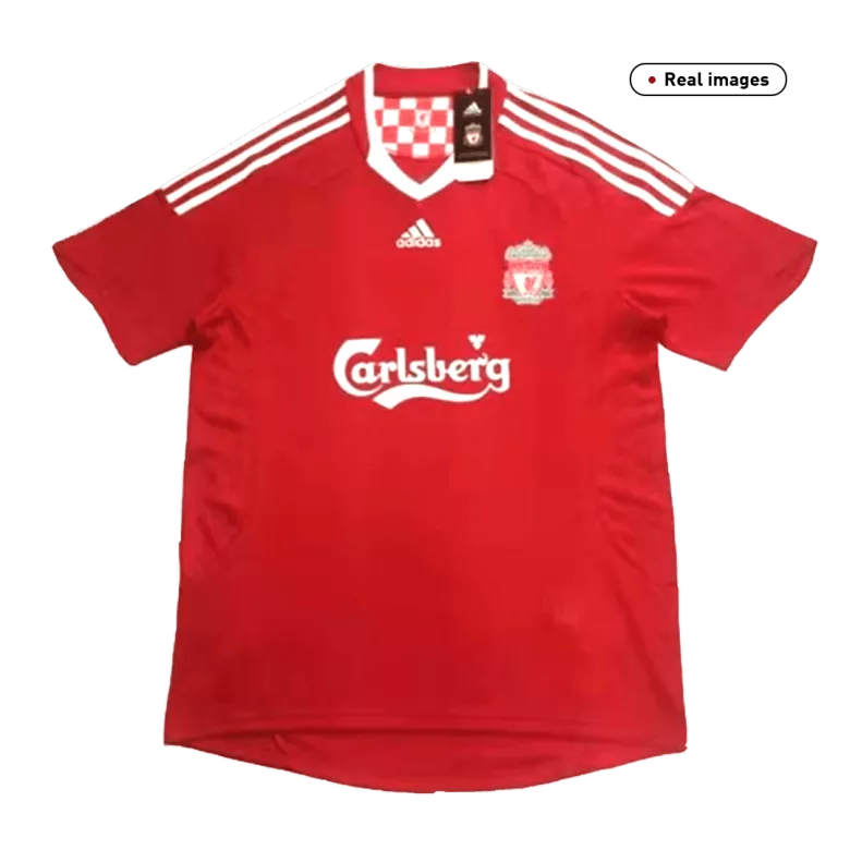 Vintage Soccer Jersey Liverpool Home 2008/09 - vstockx