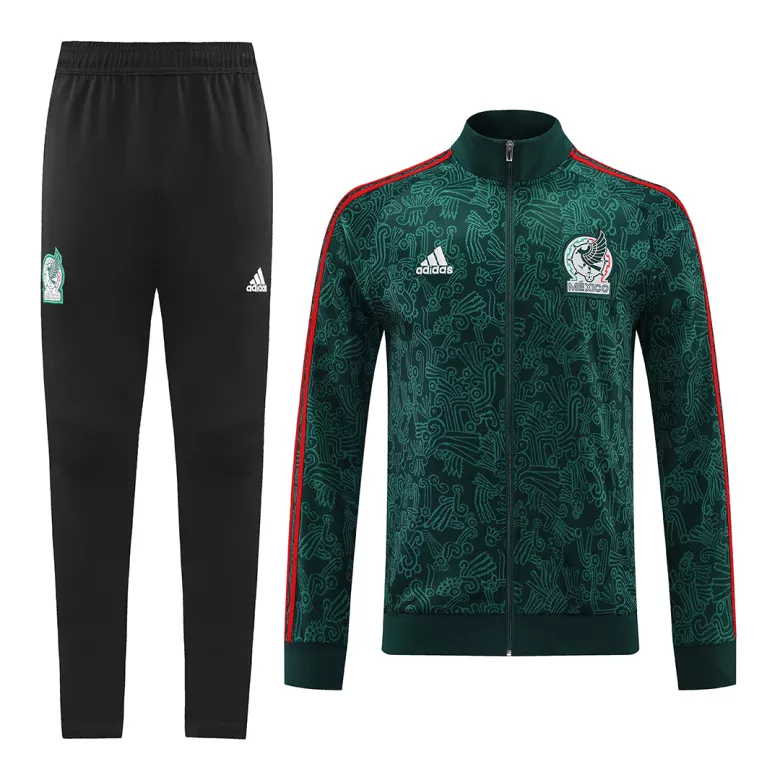 Mexico Jacket Tracksuit 2022 Green&Black - vstockx