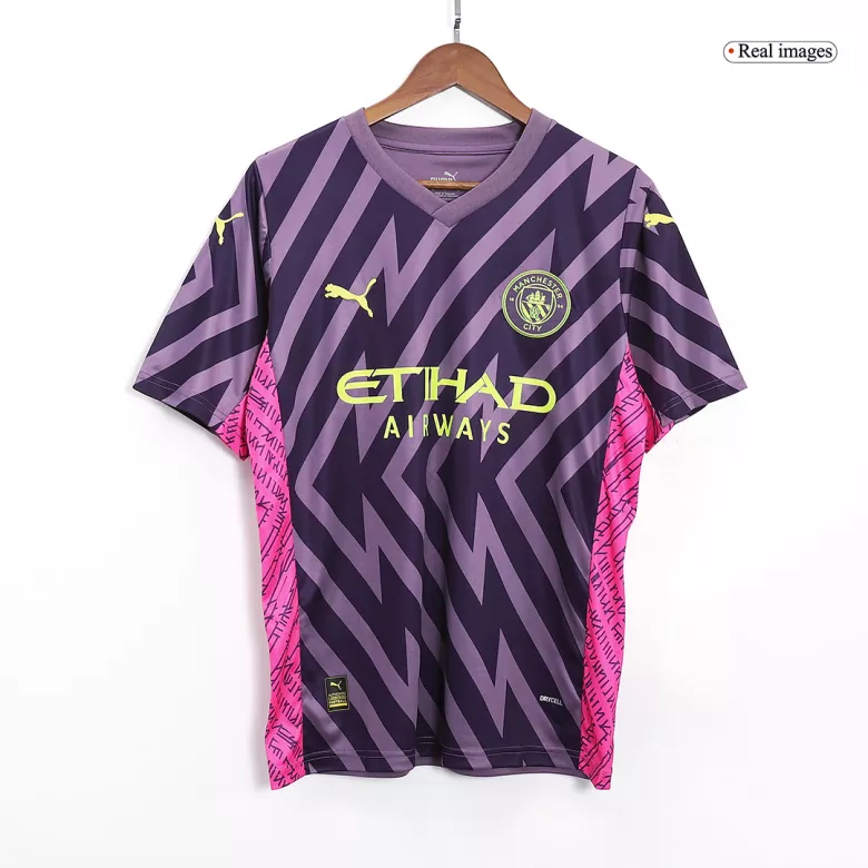 Manchester City Goalkeeper Soccer Jersey 2023/24 - vstockx