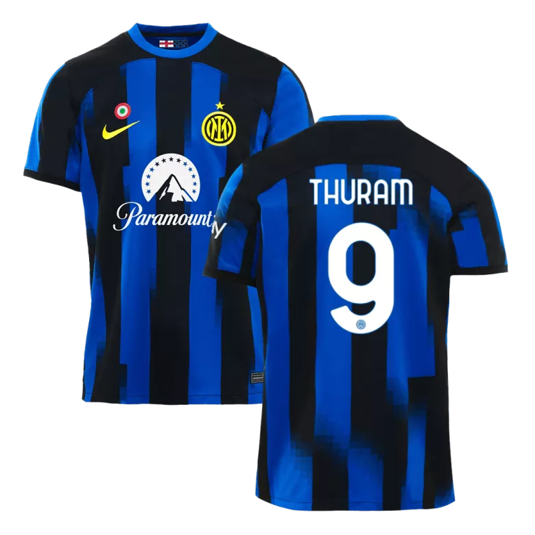 THURAM #9 Inter Milan Home Soccer Jersey 2023/24 - vstockx