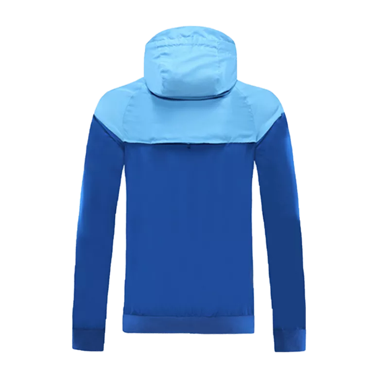 PSG Hoodie Windbreaker Jacket 2020/21 - Light Blue - vstockx