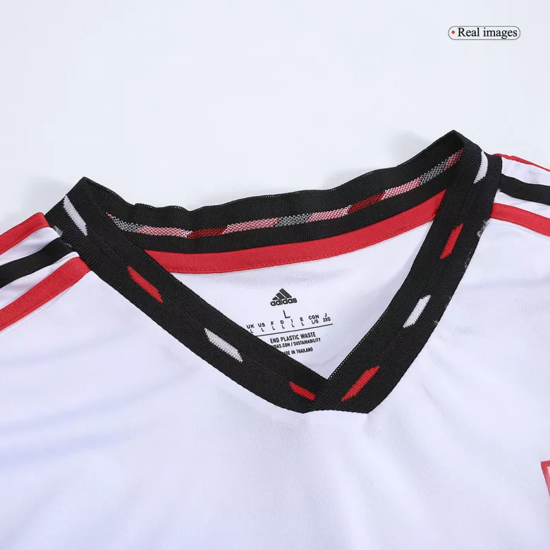 Manchester United Away Long Sleeve Soccer Jersey 2022/23 - vstockx